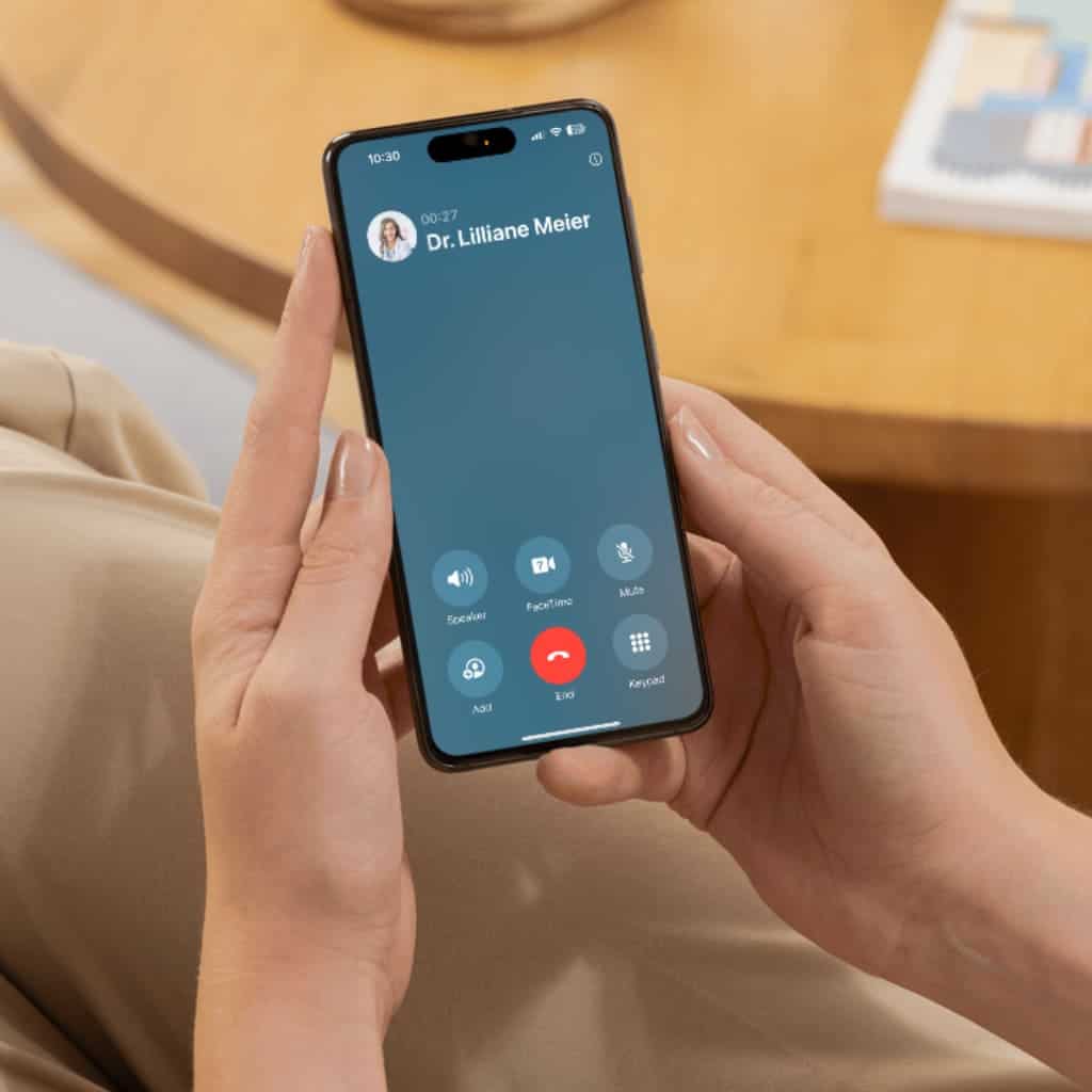 Bild über KI-Telefonassistent