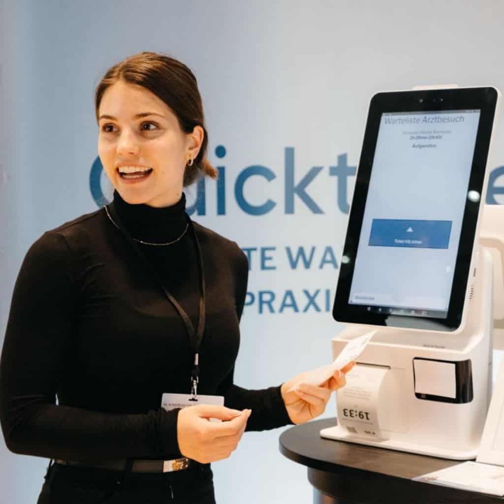 Bild über Quickticket-Terminal
